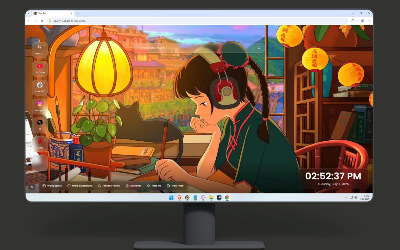 Anime Lofi Student Girls Wallpaper – Cozy Study Backgrounds