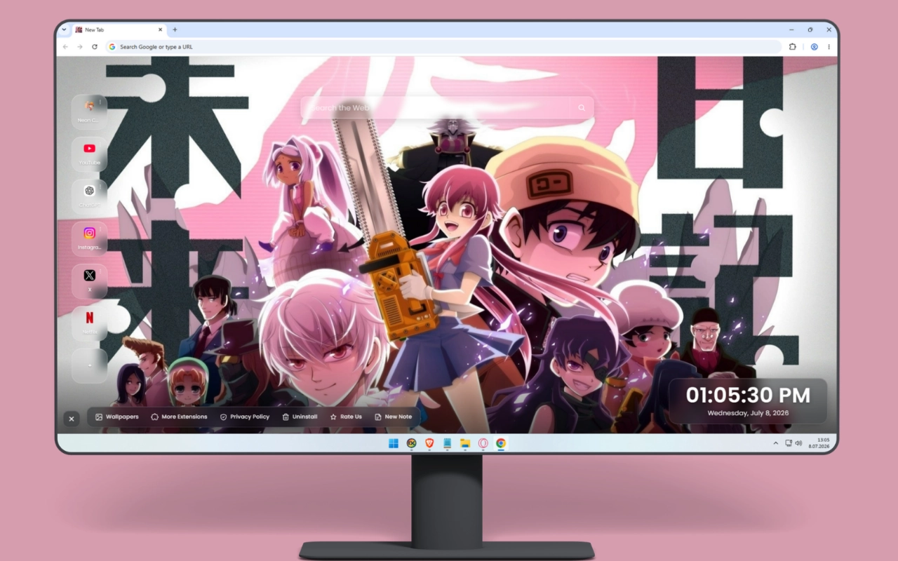 Mirai Nikki Wallpaper – Survival Anime Backgrounds