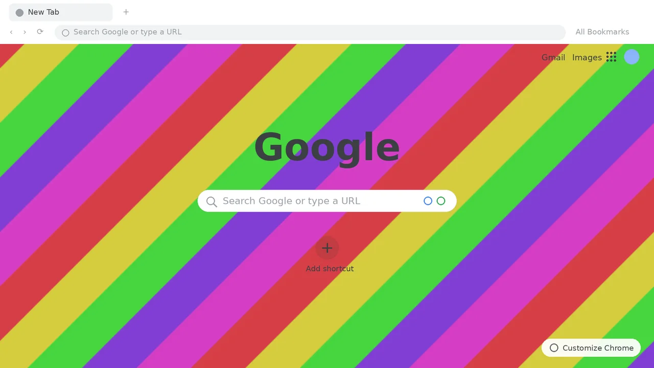 Bubble Rush Chrome Theme