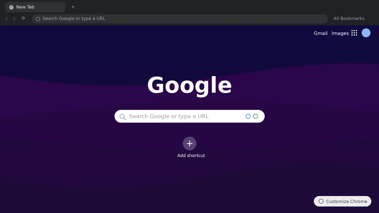 Cosmic Horizon Chrome Theme