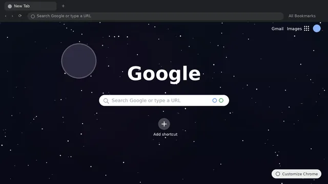 Deep Wake Chrome Theme