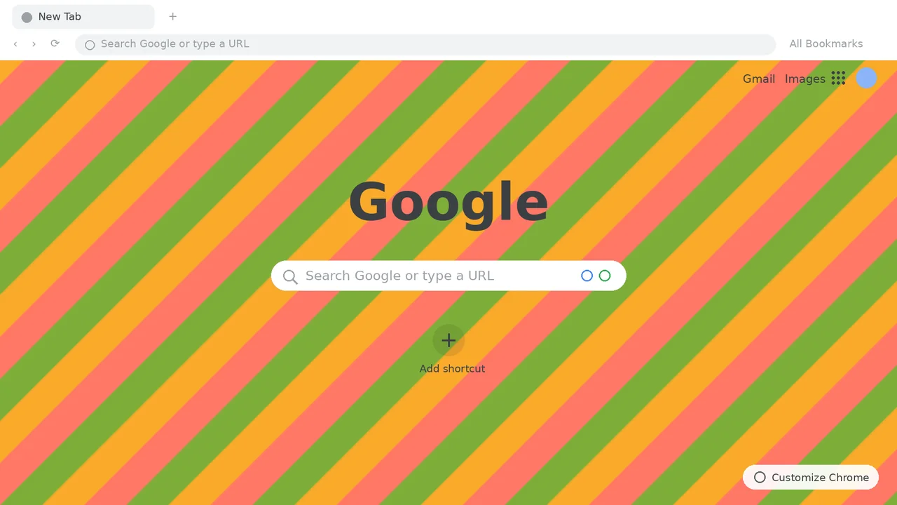 Gradient Drift Chrome Theme