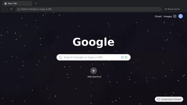 Ink Fade Chrome Theme