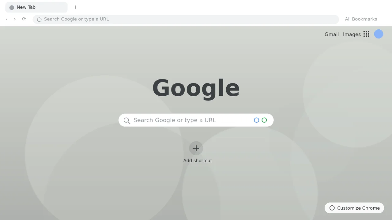 Ivory Minimal Chrome Theme