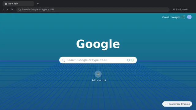 Laser Strike Chrome Theme