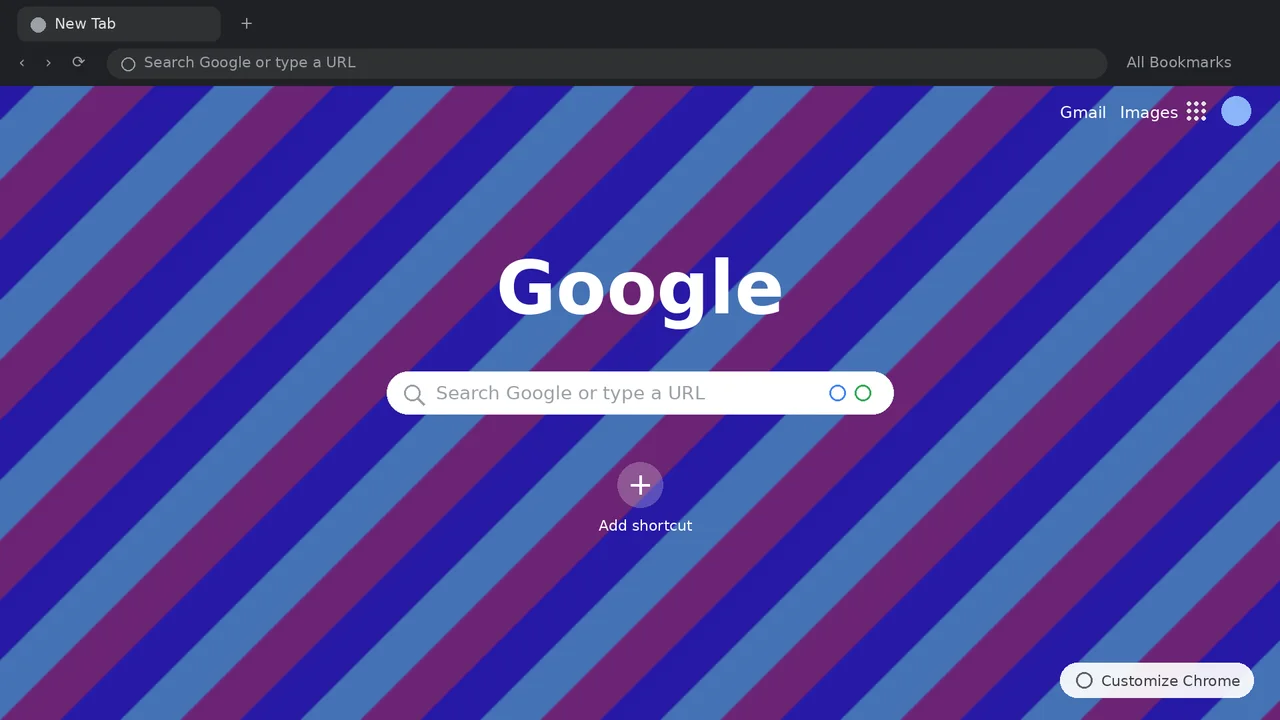 Neon Blade Chrome Theme
