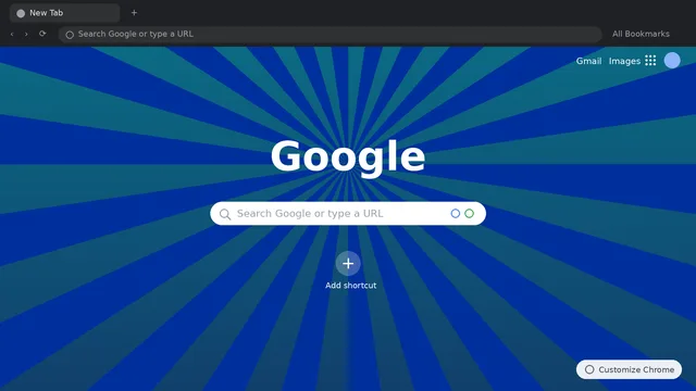 Neon Circuit Chrome Theme