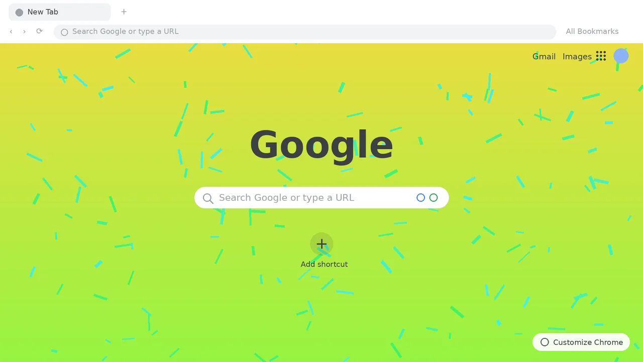 Vivid Burst Chrome Theme