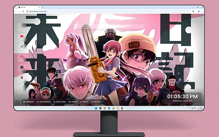 Mirai Nikki Wallpaper – Survival Anime Backgrounds